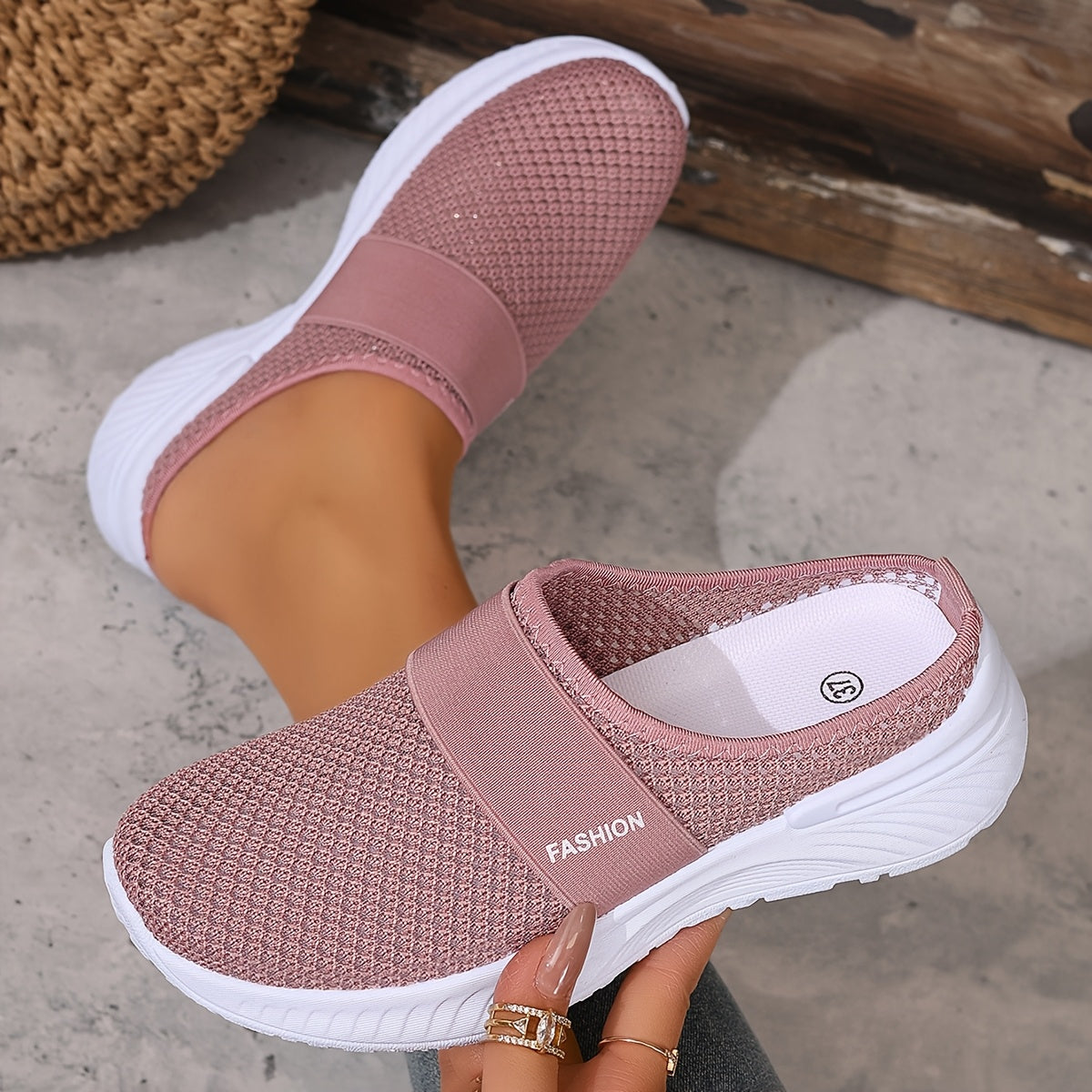CoastalEase Mesh Slip-Ons