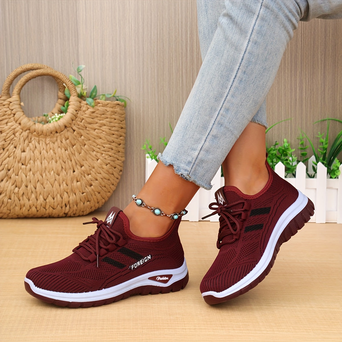 Lightweight Knit Sneakers for All-Day Comfort