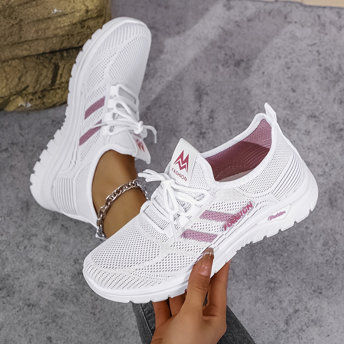 Lightweight Knit Sneakers for All-Day Comfort