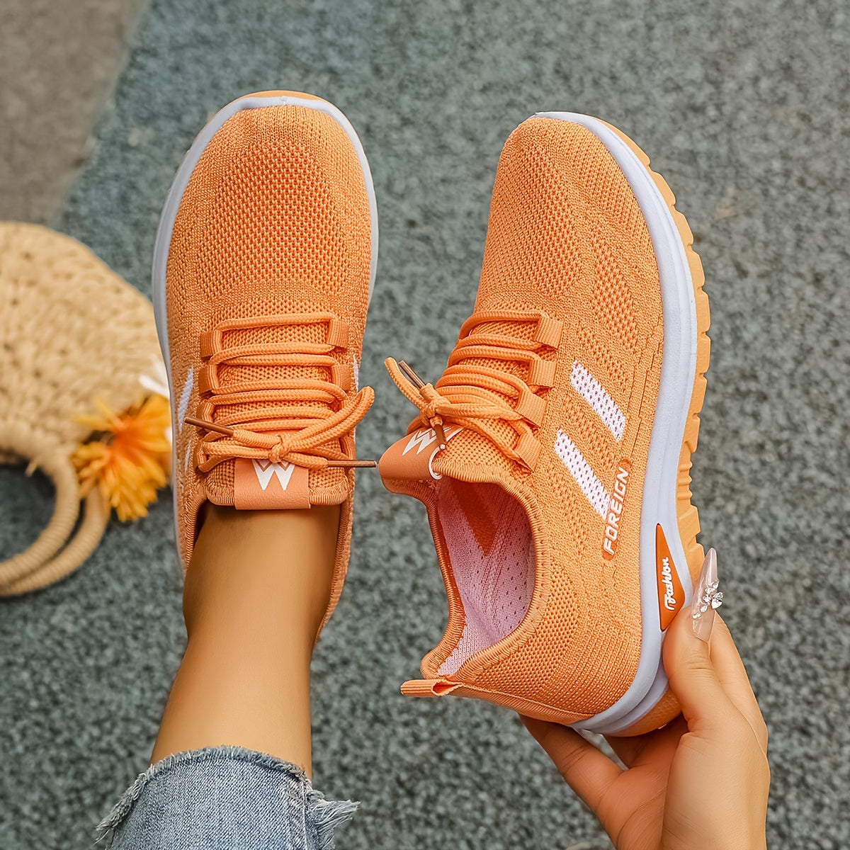 Lightweight Knit Sneakers for All-Day Comfort