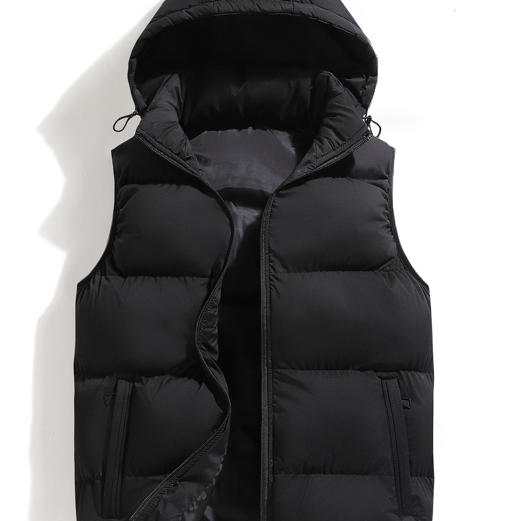 Men’s Winter Hooded Vest