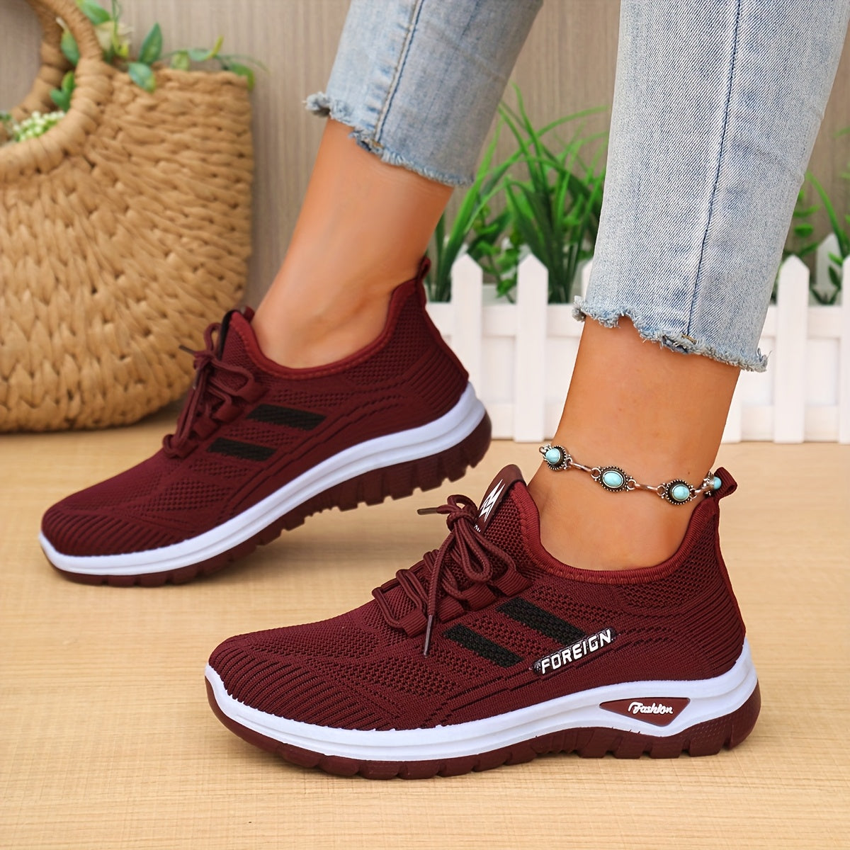 Lightweight Knit Sneakers for All-Day Comfort