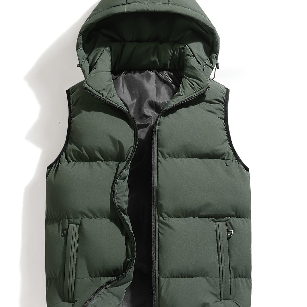Men’s Winter Hooded Vest