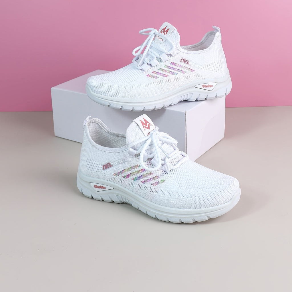 New-Season Mesh Slip-On Sneakers