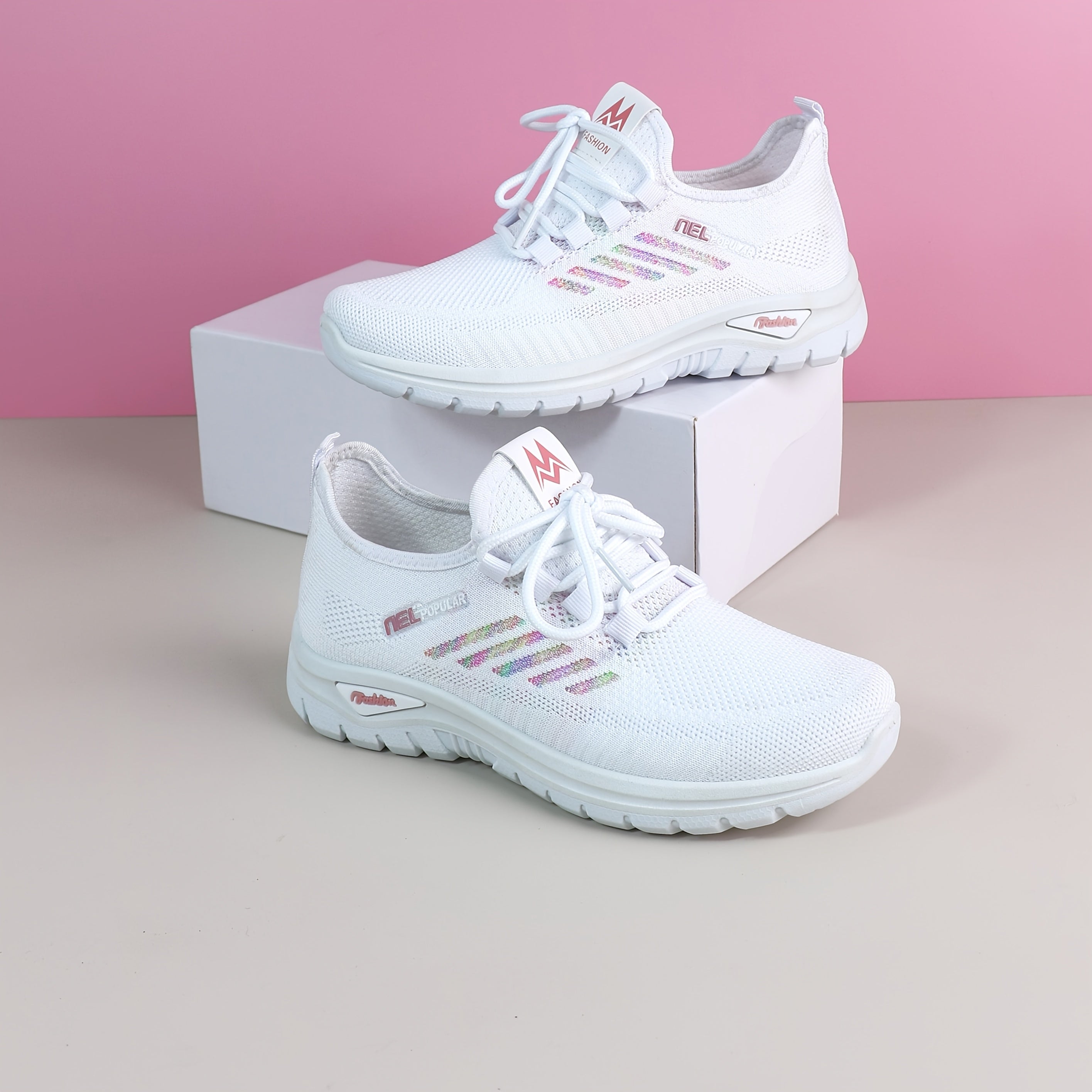 New-Season Mesh Slip-On Sneakers