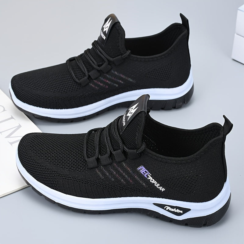 New-Season Mesh Slip-On Sneakers