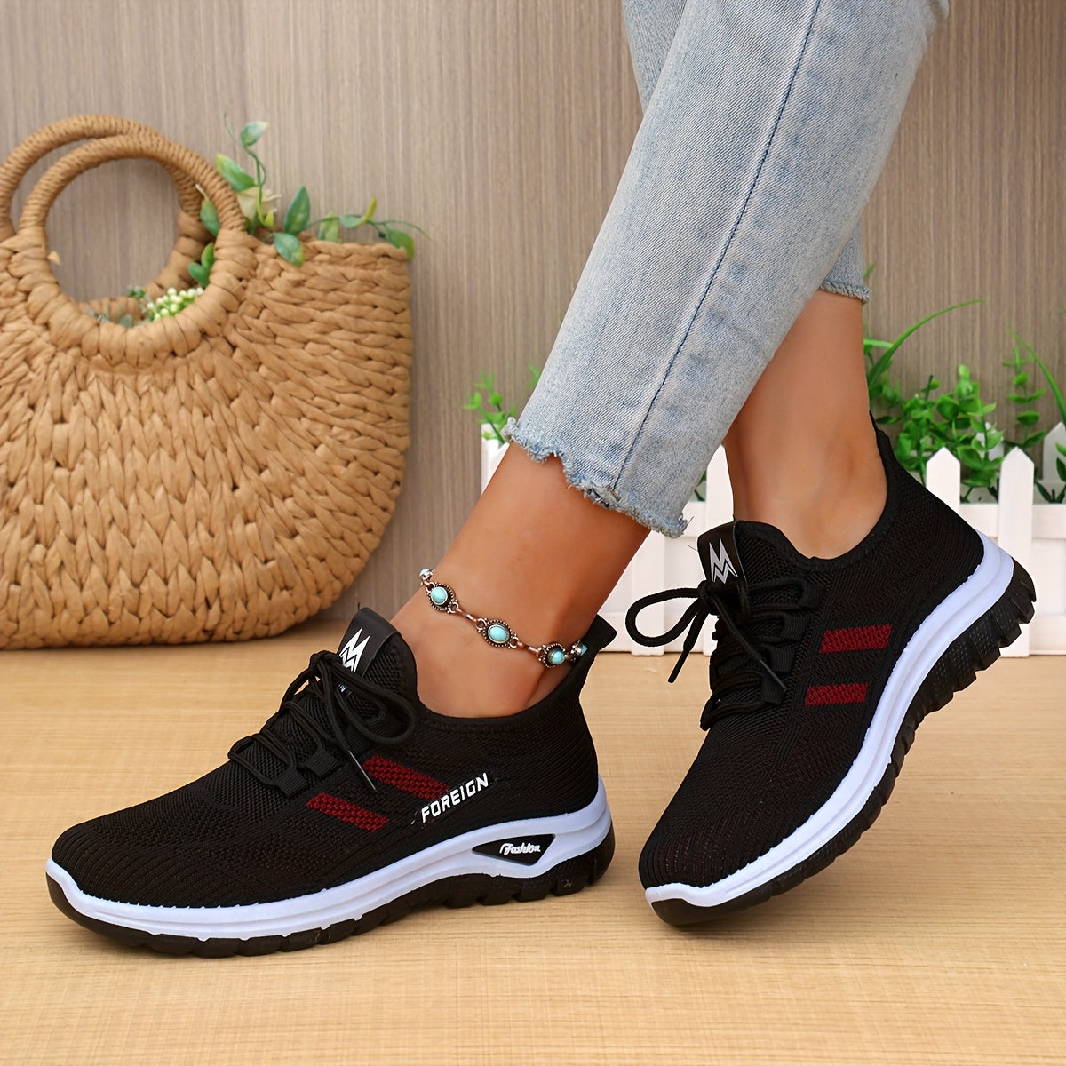 Lightweight Knit Sneakers for All-Day Comfort