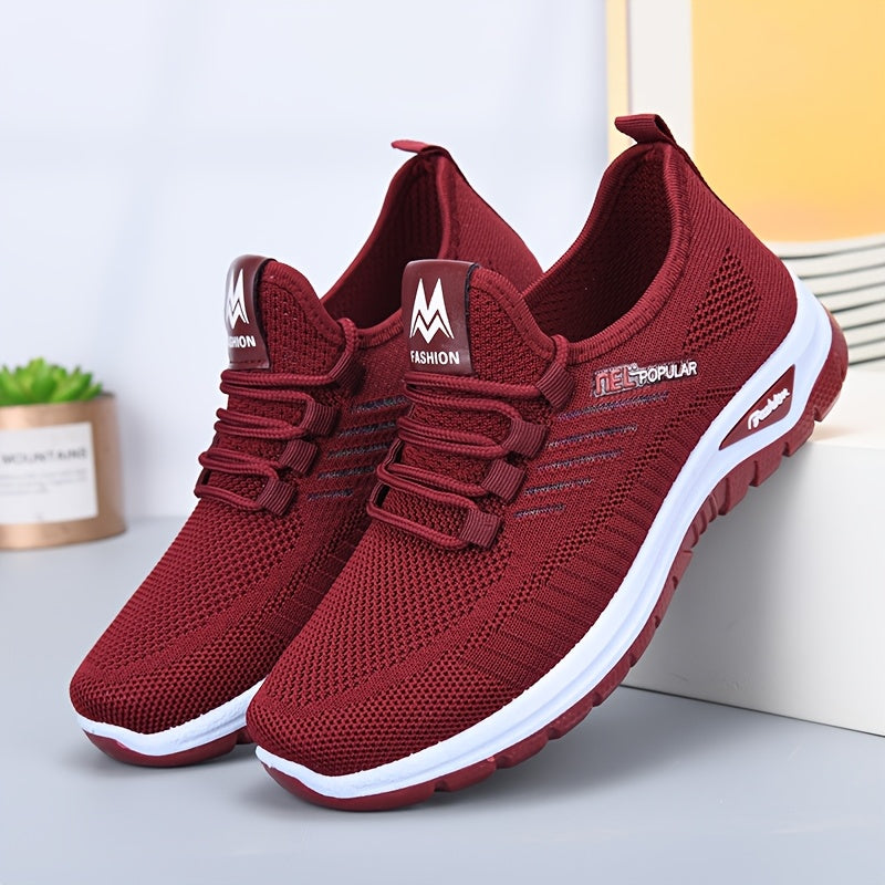 New-Season Mesh Slip-On Sneakers