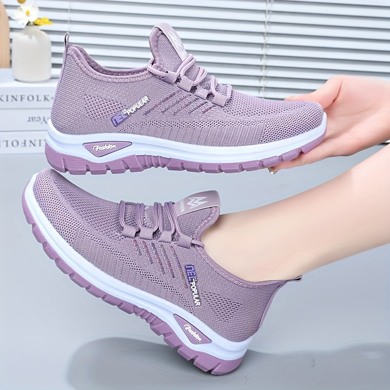 New-Season Mesh Slip-On Sneakers