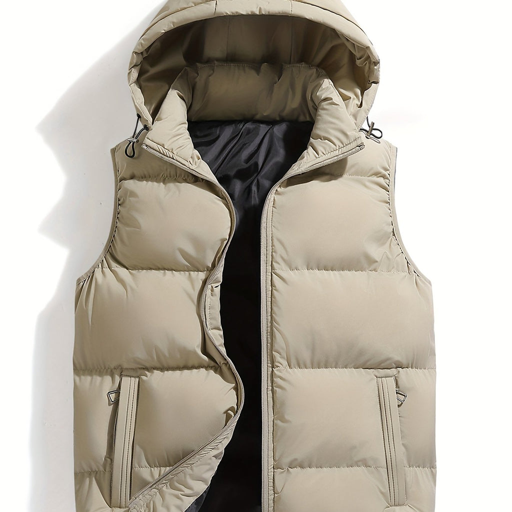 Men’s Winter Hooded Vest