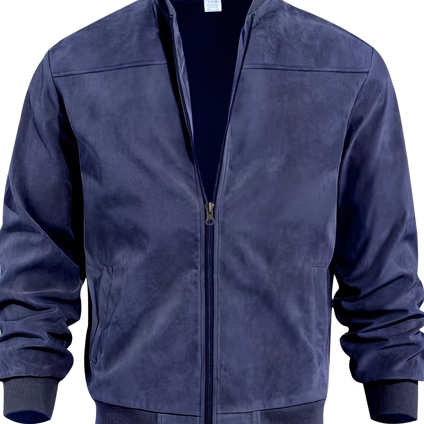 Men’s Vintage Navy Bomber Jacket