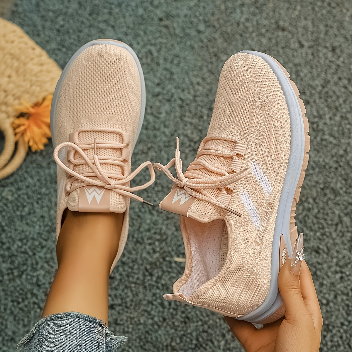 Lightweight Knit Sneakers for All-Day Comfort