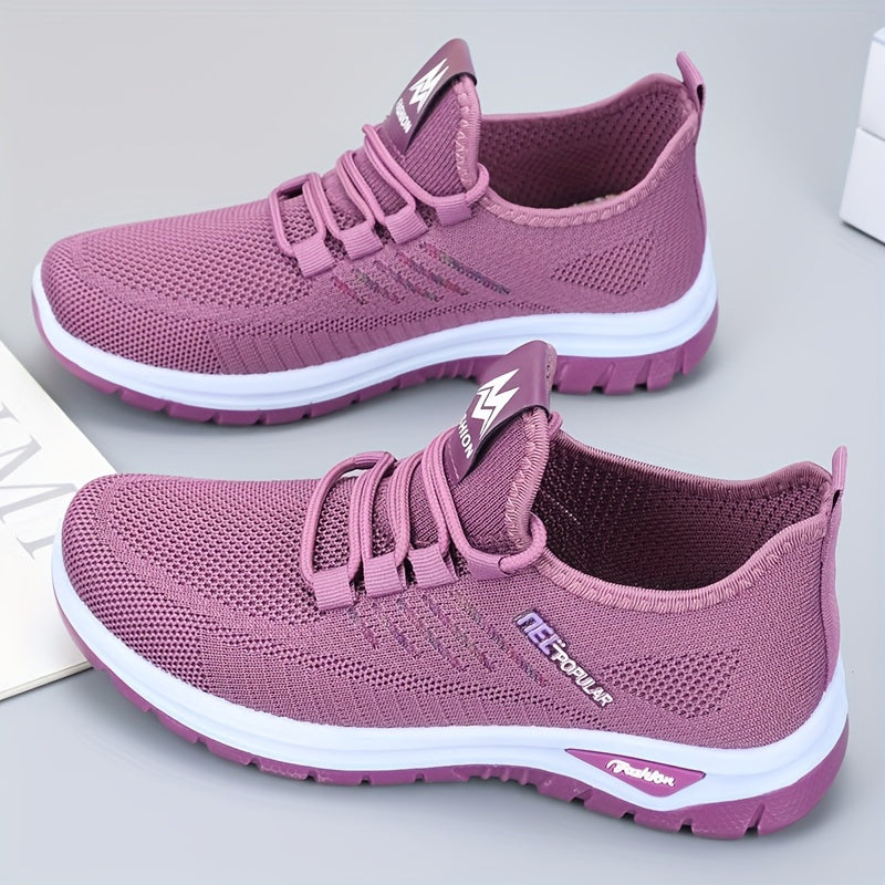 New-Season Mesh Slip-On Sneakers
