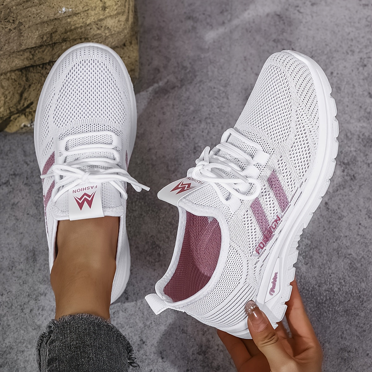 Lightweight Knit Sneakers for All-Day Comfort