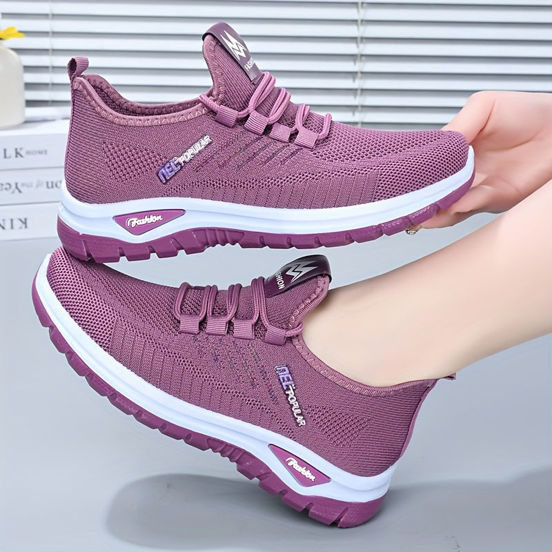 New-Season Mesh Slip-On Sneakers