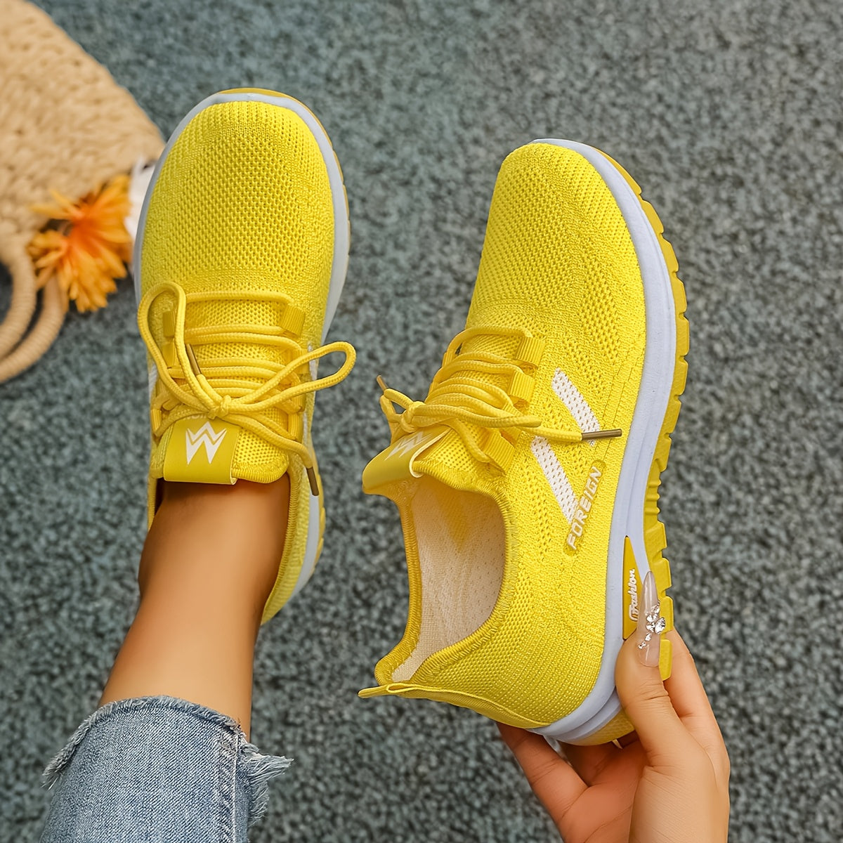 Lightweight Knit Sneakers for All-Day Comfort
